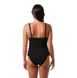 AMBER V-NECK TANKINI TOP