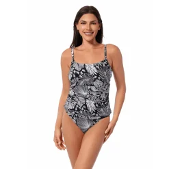FOREST BLAST EDEN CAMI TANKINI TOP