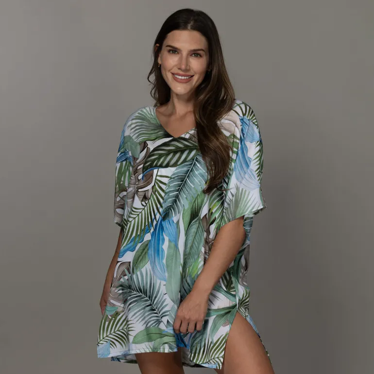 JUNGLE GLAM CELIA TUNIC COVERUP