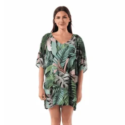 JUNGLE GLAM CELIA TUNIC COVERUP