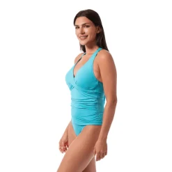 LOUISE WRAP TANKINI TOP
