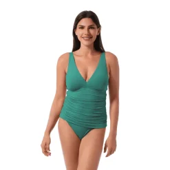 LOUISE WRAP TANKINI TOP