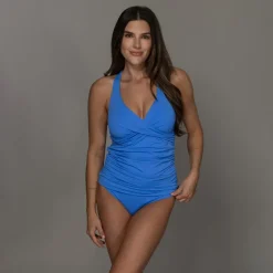 LOUISE WRAP TANKINI TOP
