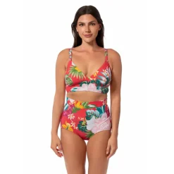 MORNING BLOOM CECILE MIDKINI TOP