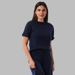 NORA RELAXED SCOOP NECK TOP