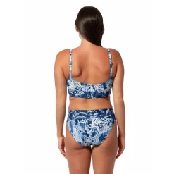 OCEAN MOSAIC CECILE MIDKINI TOP