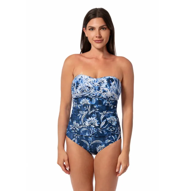OCEAN MOSAIC FIONA BANDEAU ONE PIECE