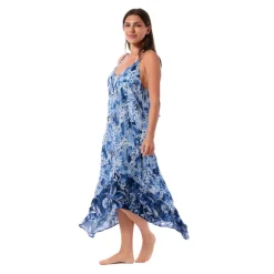 OCEAN MOSAIC MAGGIE SCARF DRESS