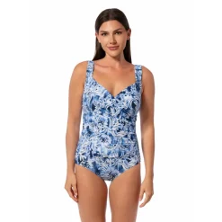 OCEAN MOSAIC SURPLICE MIO ONE PIECE