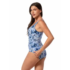 OCEAN MOSAIC SURPLICE MIO ONE PIECE