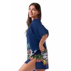 PALM DELIGHT CELIA TUNIC COVERUP