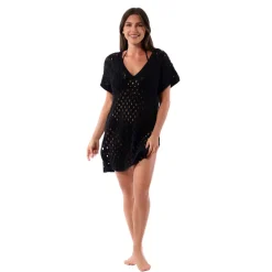 ROYAL BLACK KNITTED EDA TUNIC