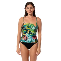 SUNSET MAGIC EDEN CAMI TANKINI TOP