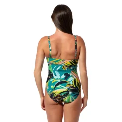 SUNSET MAGIC HELEN SURPLICE ONE PIECE