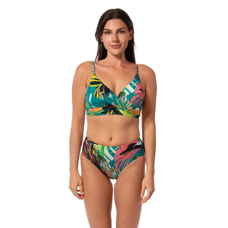 SUNSET MAGIC VERA SURPLICE BRA TOP