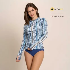 WATER DUNES 24/7 SWIM RASH GUARD TEE TOP