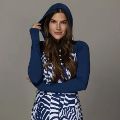 WILD CURVES HOODIE DRESS